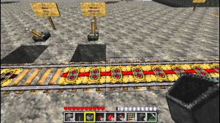 MinecraftTutorial Weichensystem mit Redstone PMT001 [upl. by Kamin]