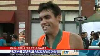 Matt Manning Of Baton Rouge Wins Half Marathon [upl. by Zap330]