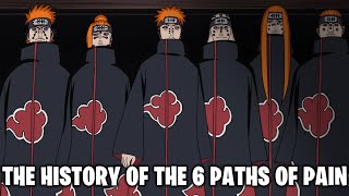 The History Of The Six Paths of Pain Naruto [upl. by Alra]