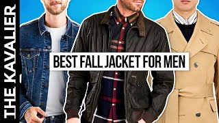 Best Fall Jackets for Men 2022  Best Autumn Jackets  Bombers Trench Denim  more [upl. by Onitnas262]