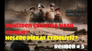 Hearts of Iron 4  Rehber 5  Çıkarma Nasıl yapılır Neye dikkat edilmeli [upl. by Call]