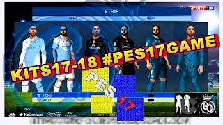 PACK KITS 1718 for PES 17  from PES17GAME [upl. by Nabe]