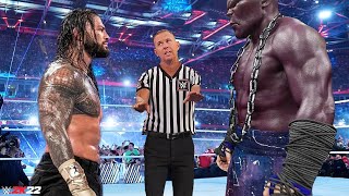 Full Match  Roman Reigns vs Titan Atlas  Iron Man Match 2022  WWE Dec 11 2022 [upl. by Aniram74]