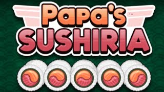 Papas Sushiria  Day 6  Papa Louies  GameOnGalaxy [upl. by Darbie85]