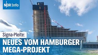 Nach der SignaPleite von Benko Neue Chancen für den Elbtower in Hamburg  NDR Info [upl. by Yddur]