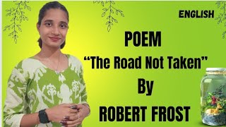 Poem “The Road Not Taken”By Robert Frost line to line explanation in hindi englishyoutubevideos [upl. by Yelsa250]