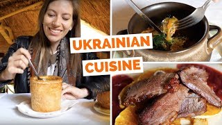 Ukrainian Cuisine  5 Foods To Try in Kiev Ukraine [upl. by Alysia]