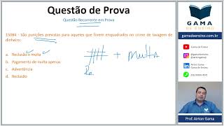 QUESTÃO 15084  PLDFT CPA10 CPA20 CEA AI ANCORD [upl. by Asile]