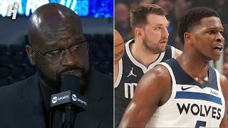 Inside the NBA reacts to Wolves vs Mavericks Game 3 Highlights [upl. by Sukhum481]