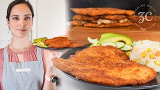 Milanesas de Pollo Empanizadas  Cocina del diario  Crujientes [upl. by Alios52]