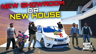 SHOULD WE BUY NEW SHOWROOM OR NEW HOUSE  MICHAEL CONFUSED  GTA 5  Real Life Mods 524  URDU [upl. by Rebe]