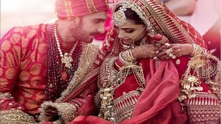 Deepika Padukone amp Ranveer Singhs Official SHAADI Video [upl. by Iatnohs]