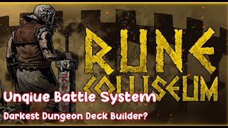 Rune Coliseum Roguelike Fresh Idea Deck Builder [upl. by Nilat]