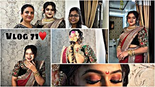 Vlog 71 ♥️ Aaj Hota Maja Makeup Demo 😍🥰 [upl. by Ojimmas]