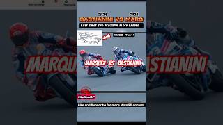 🔥 BEAUTIFUL BLOCK PASSES ‼️ Marc Marquez Vs Bastianini  motogp italiangp shorts viralshorts [upl. by Ailaham]