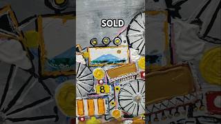 SOLD PAINTING painting abstract art sculpture fypage fypシ゚fypshorts TwoMinutePapersmusic [upl. by Assiren744]