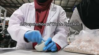 POLYETHERSULFONEWASTE EGGSHELL MIXED MATRIX MEMBRANE FOR IRON REMOVAL FINAL YEAR PROJECT [upl. by Joli152]