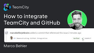 TeamCity tutorial  How to integrate TeamCity and GitHub [upl. by Hamann828]