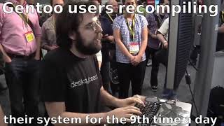 Linux users explaining [upl. by Pyotr717]