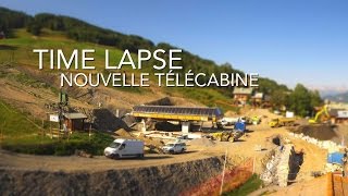 New Time lapse Télécabine  Plagne Montablert [upl. by Aerdnas]