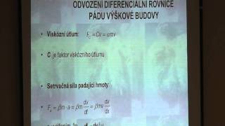 Přednáška o studii pádu budov WTC 11září 2001 docIng Ivan Němec Csc 9112011 part 2 [upl. by Ulrika]