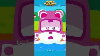 SUPERWINGS shorts London Bridge is Falling Down  Super Wings superwings song [upl. by Enirak]