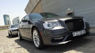 2015 Chrysler 300 SRT8 First Drive in Dubai [upl. by Luz171]