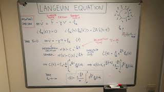 Langevin Equation [upl. by Pauly773]