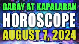 🌟✨HOROSCOPE NGAYONG ARAW  August 7 2024  GABAY AT KAPALARAN HOROSCOPE TAGALOG✨🌟 [upl. by Enelia]