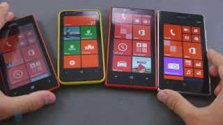 Nokia Lumia family portrait Lumia 925 720 620 and 520 [upl. by Asilana]