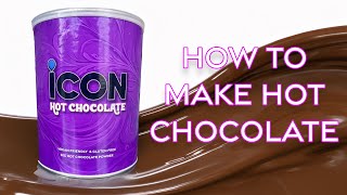 How to make ICONs hot chocolate [upl. by Jahn770]