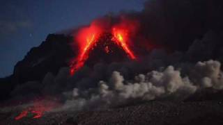 Eruption Montserrat 34 Night shift [upl. by Nyladnewg]