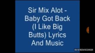 I like big buts 😂 lyrics [upl. by Yetty]