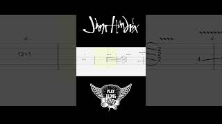 All Along the Watchtower  Solo  Jimi Hendrix  Guitar Tab Short [upl. by Templer43]