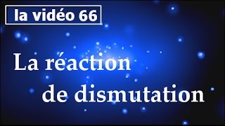 La réaction de dismutationpartie66 [upl. by Tasiana]