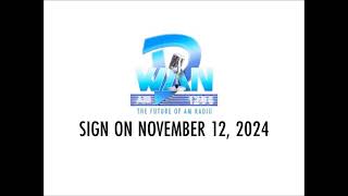 DWANAM 1206 KHz Sign ON November 12 2024 [upl. by Derzon]