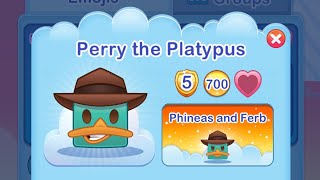 Perry the Platypus Level 5  Phineas and Ferb shorts disneyemojiblitz games [upl. by Sibbie]