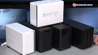 Roundup van vijf Synology 2bay NAS apparaten  HardwareInfo TV Dutch [upl. by Beryle]