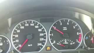 bmw e46 330i 0100kmh acceleration [upl. by Garik]