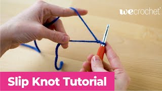 How to Slip Knot Crochet [upl. by Tavis]