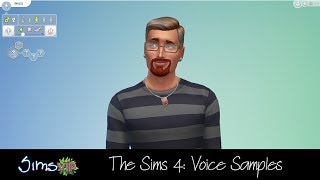 The Sims 4 Voice Samples [upl. by Ahsiam329]