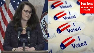 JUST IN Virginia Department Of Elections Commissioner Holds A Press Briefing On Election Voting [upl. by Anitra187]