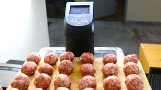 How to make Sous Vide Meatballs [upl. by Atiuqrehs]