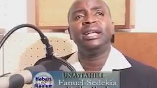 Fanuel Sedekia  Unastahili Official Video [upl. by Helbona]