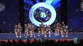 Cheer Sport Sharks Great Whites Canada Worlds 2014 Finals [upl. by Alrzc]