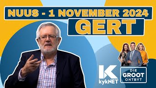 Koerantbespreking  Gert van der Westhuizen  Netwerk24  1 November 2024 [upl. by Kcod302]