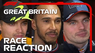 Drivers Reaction After the Race  2024 British Grand Prix [upl. by Gerger]