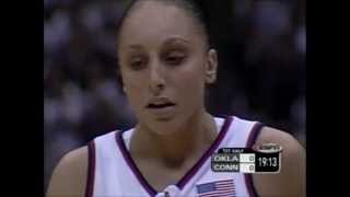 Taurasi in her first NCAA finale [upl. by Horatio]