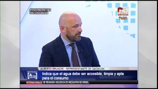 A las 7AM  Entrevista completa sobre contaminacion del agua [upl. by Aesoh]