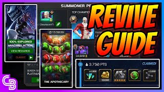 2024 Revive Farming Guide 100 per month  Marvel Contest of Champions [upl. by Anatsirhc677]